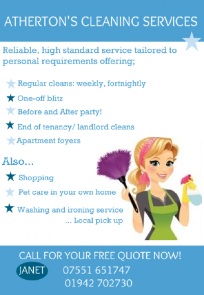 domestic cleaning adverts